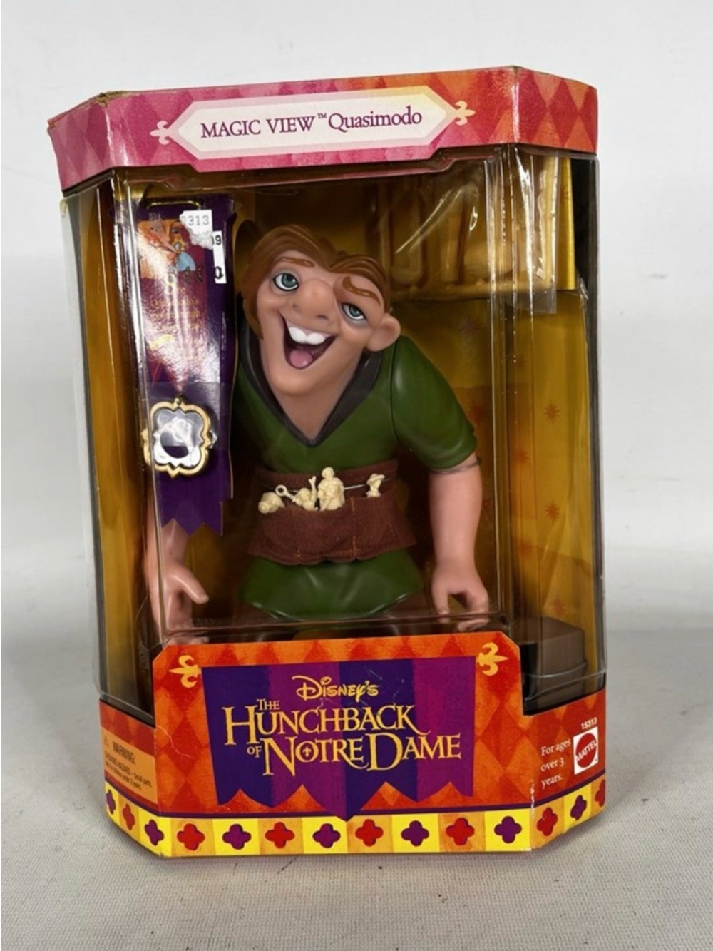 Mattel Disney The Hunchback of Notre Dame Quasimodo Figure  in box 1995